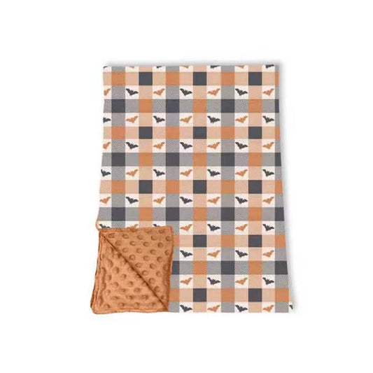 Preorder moq 5 Baby Girls Flowers Bats Checked Halloweens Blankets