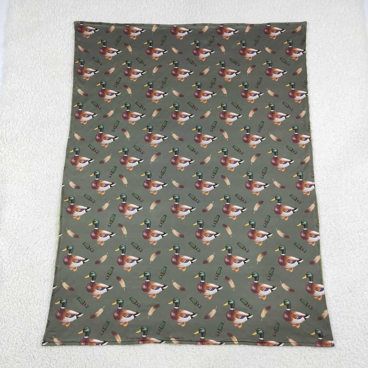 Sibling Baby Kids Ducks Calls Flowers Hunting Pajamas Sets Blanked