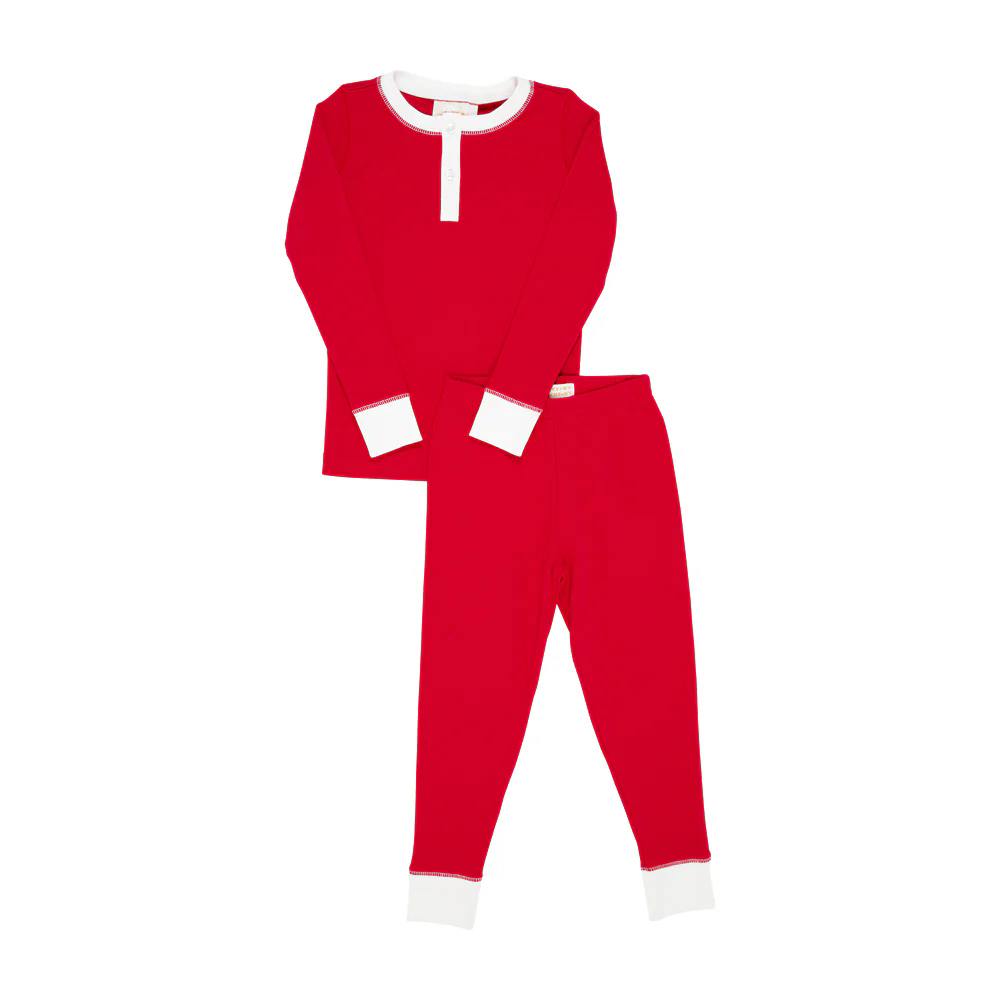 Baby Children Red Christmas Top Pants Pajamas Clothes Sets Preorder