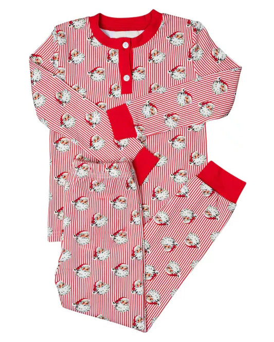 Baby Boys Christmas Santa Top Pants Pajamas Clothes Sets Preorder