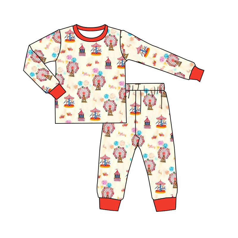 Baby Girls Playground Shirt Pants Pajamas Clothes Sets Preorder