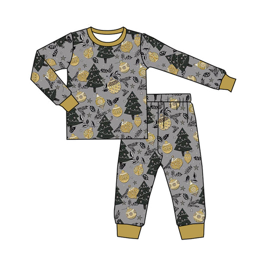 Baby Boys Christmas New Year Shirt Pants Pajamas Clothes Sets Preorder