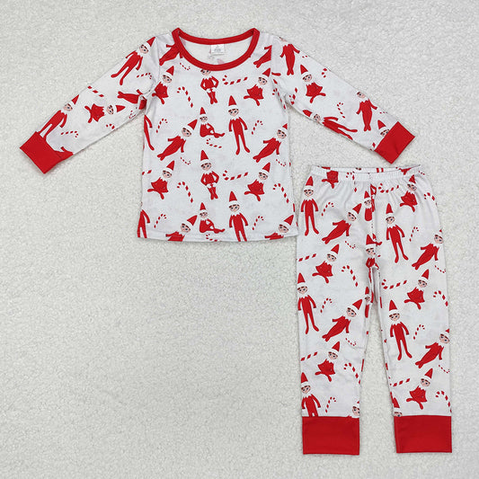 Sibling Baby Kids Christmas Shelf Bamboo Pajamas Outfits Clothes Sets