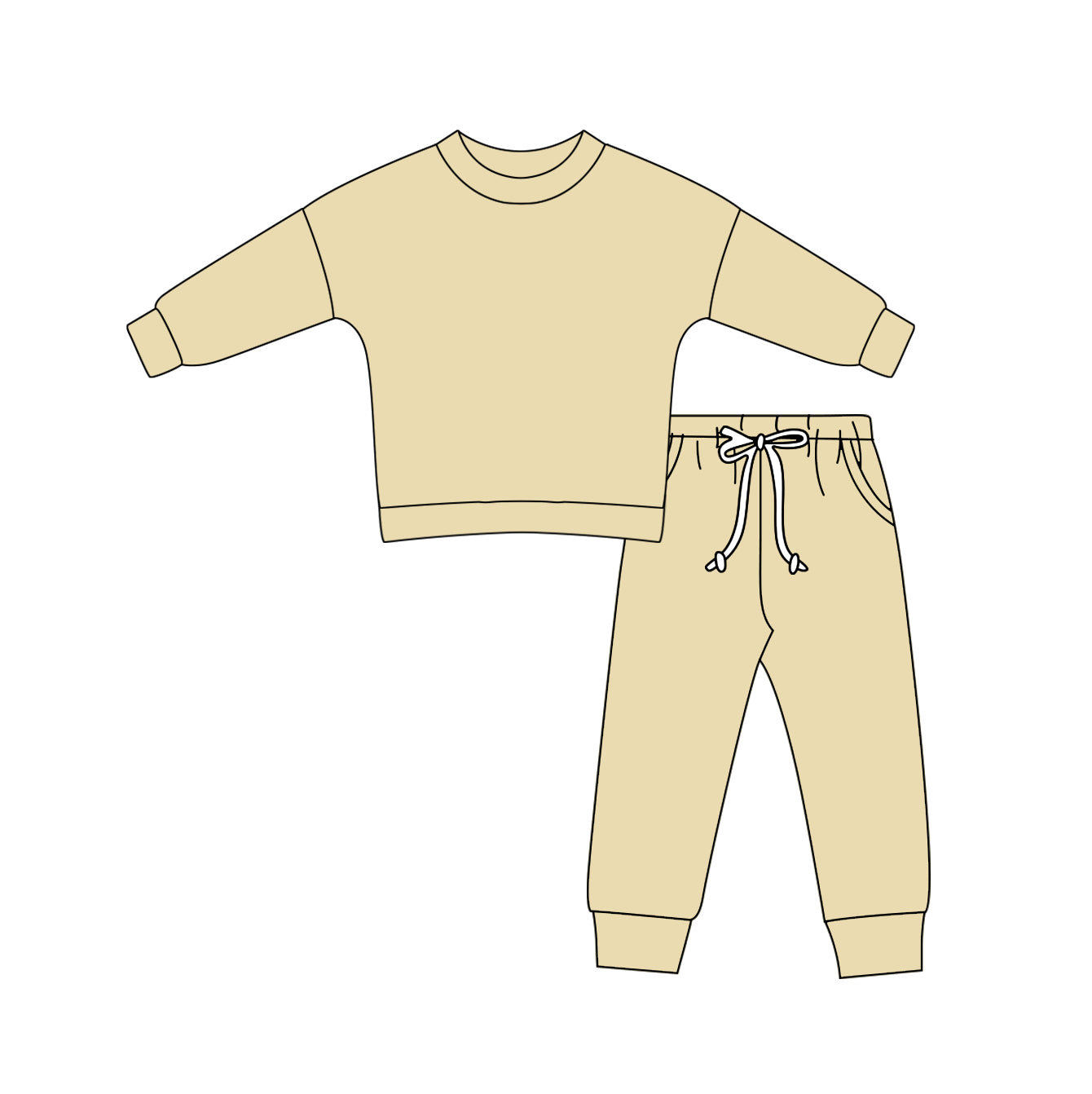 Baby Boys Khaki Shirt Pants Sports Clothes Sets Preorder