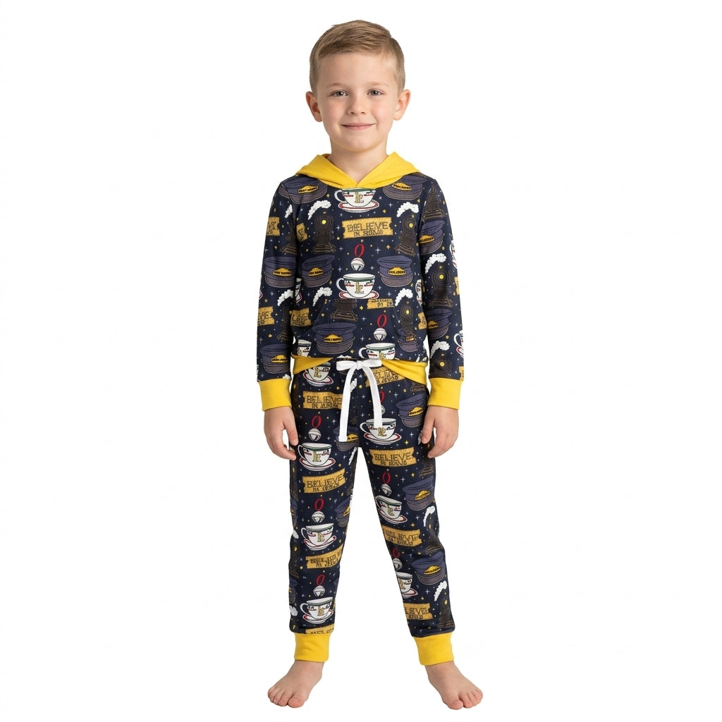 Baby Boys Believe in Jesus Hoodie Pockets Jogger Clothes Set