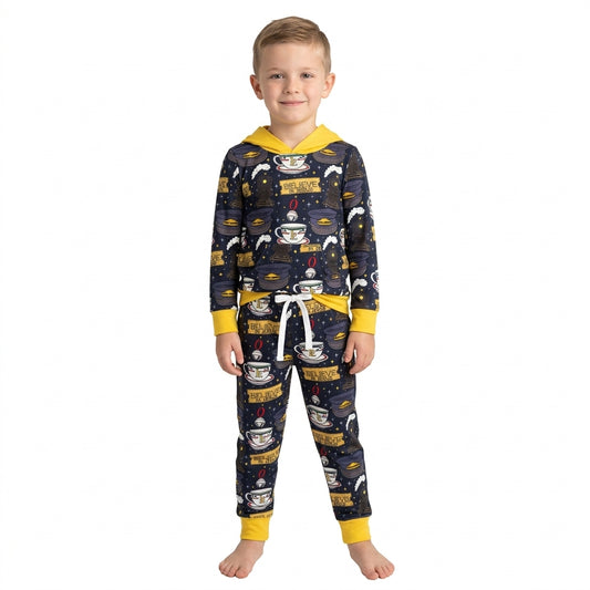 Baby Boys Believe in Jesus Hoodie Pockets Jogger Clothes Set