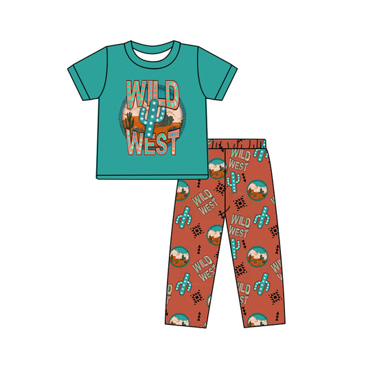 Baby Boys Wild West Shirt Pants Clothing Sets preorder