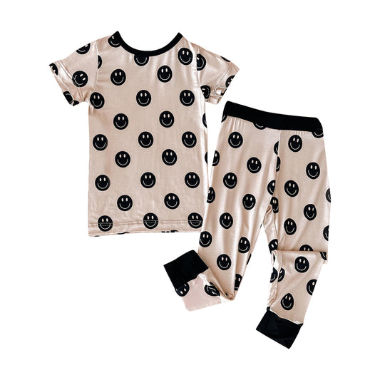 Baby Boys Smile Top Pants Pajamas Clothes Sets Preorder