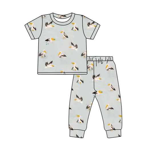 Baby Boys Hunting Ducks Top Pants Pajamas Clothes Sets Preorder