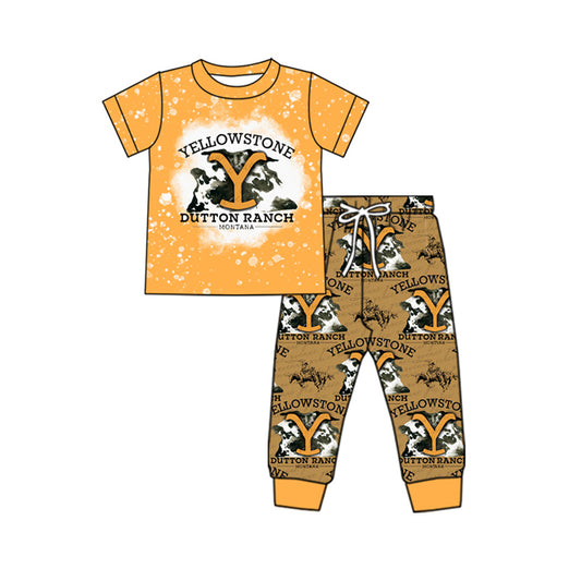Baby Boys Stone Singer Shirt Jogger Pants Clothes Sets Preorder