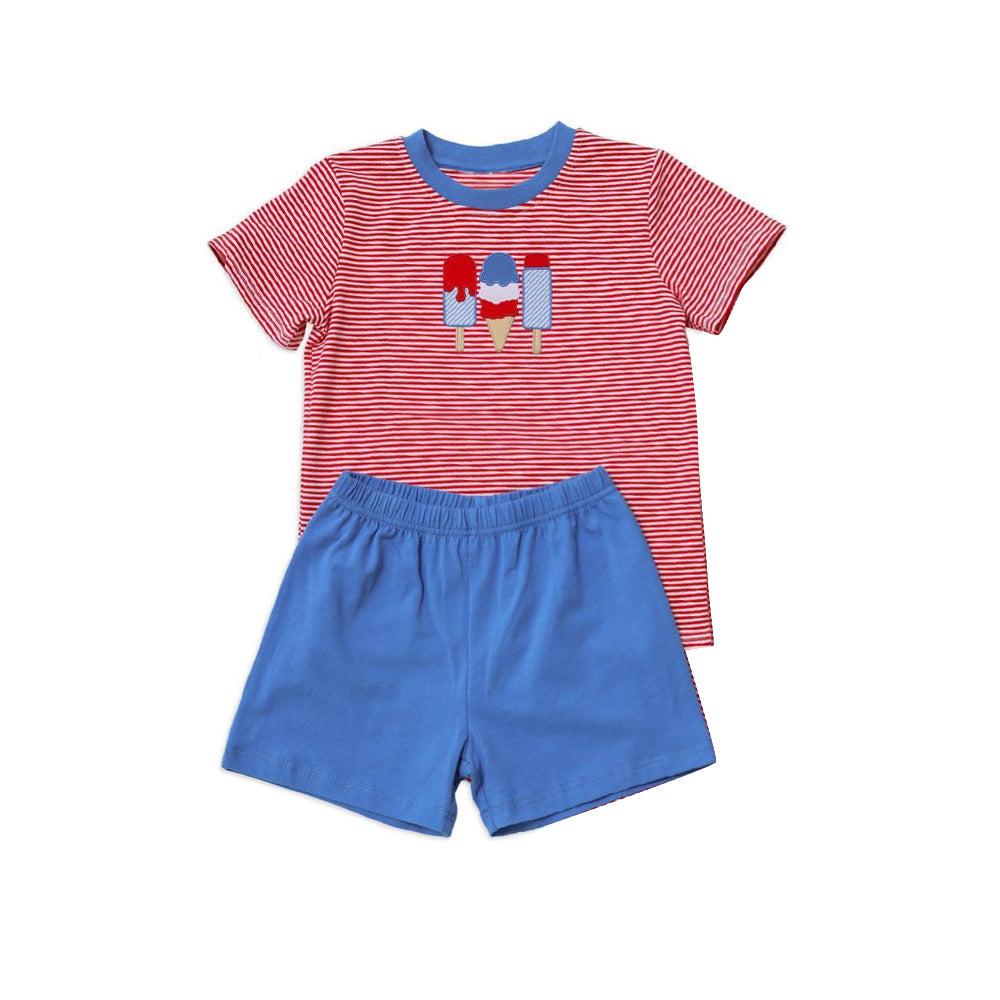 Baby Boys Popstick 4th Of July Shirts Shorts Clothes Sets Preorder