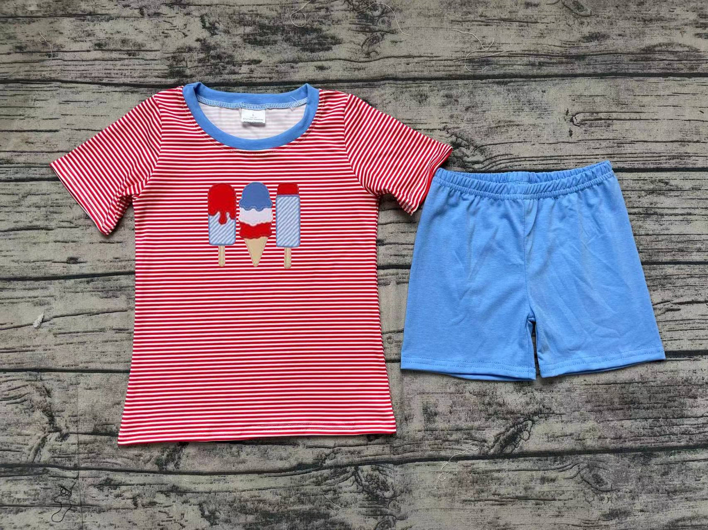 Baby Boys Popstick 4th Of July Shirts Shorts Clothes Sets Preorder