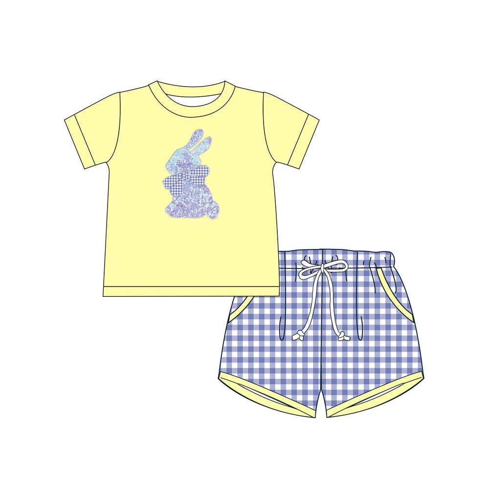 Baby Boys Easter Rabbit Shirts Shorts Clothes Sets Preorder