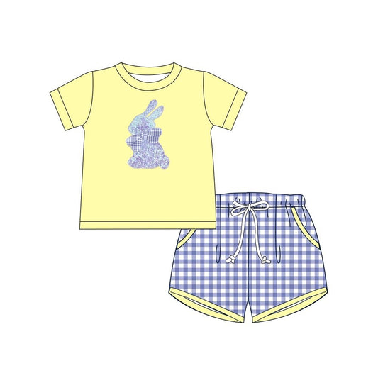 Baby Boys Easter Rabbit Shirts Shorts Clothes Sets Preorder