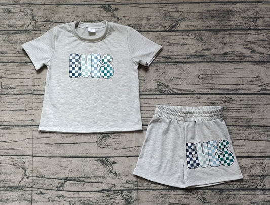 Vinyl Baby Boys Bubs Top Sports Shorts Clothes Sets Preorder