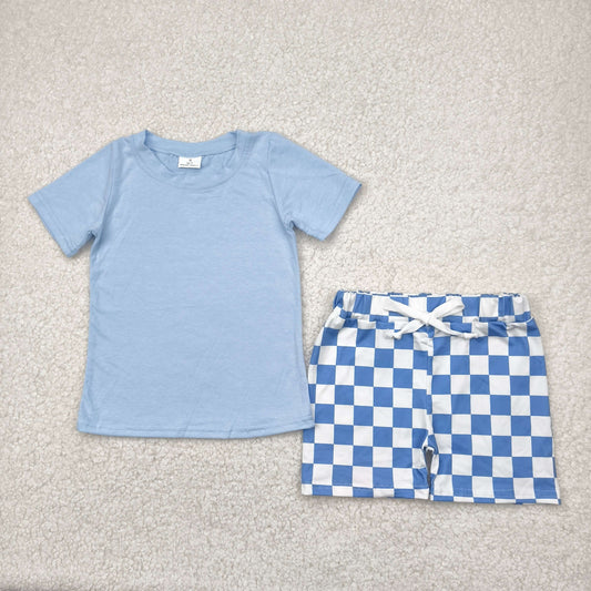 Sibling Baby Boys Shirt Top Shorts Summer Clothes Sets
