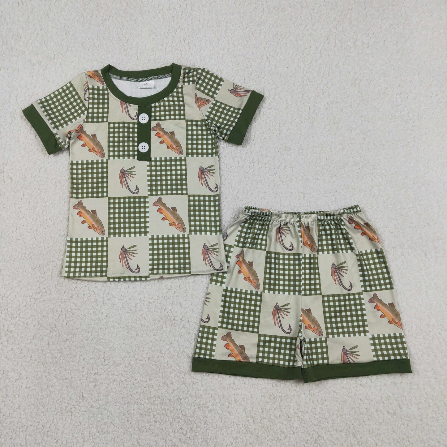 Sibling Baby Boys Short Sleeve Shirt Top Shorts Clothes Sets