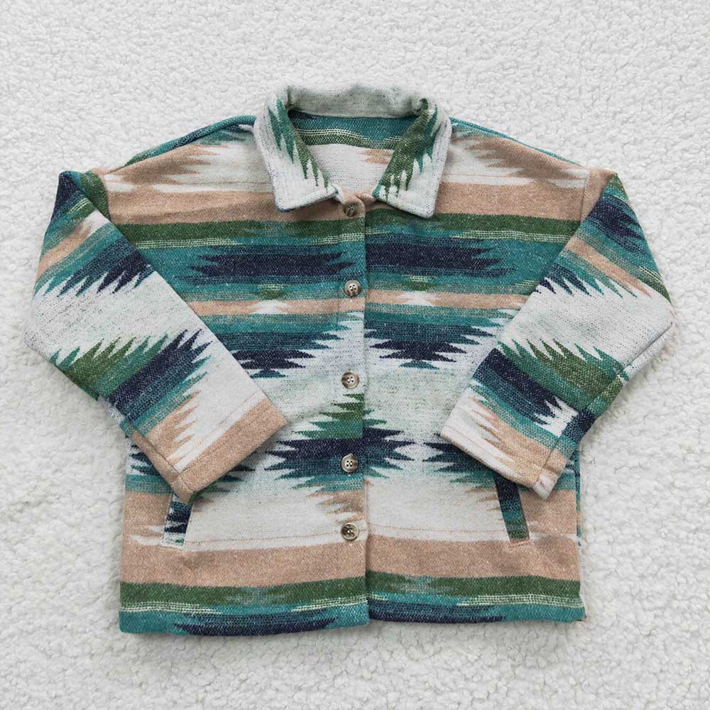 Baby Kids Western Aztec Sibling Jackets Cardigans