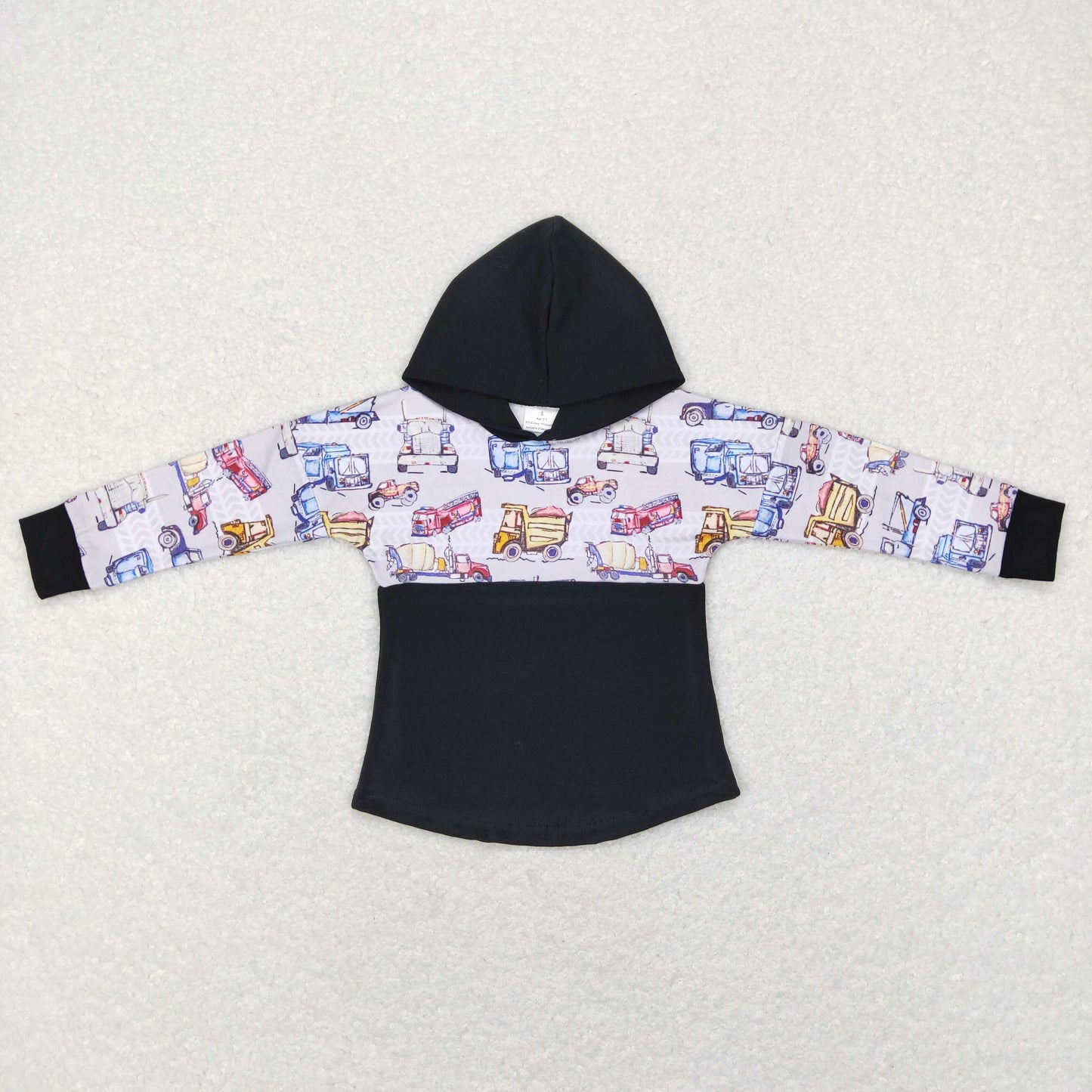 Sibling Baby Boys Spring Hooded Long Sleeve Shirt Tops Pullovers