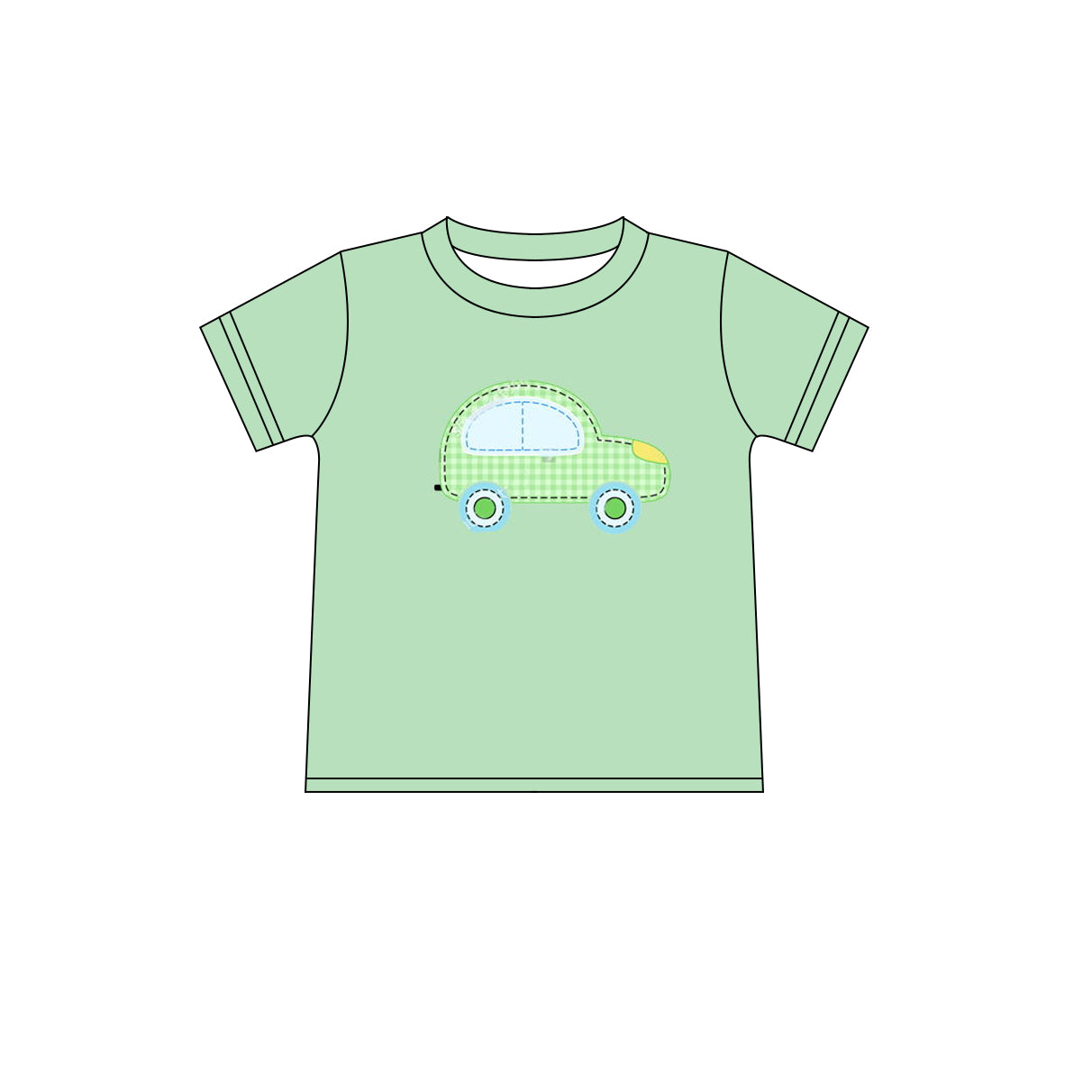 Baby Boys Car Summer Short Sleeve Tee Shirts Tops Preorder