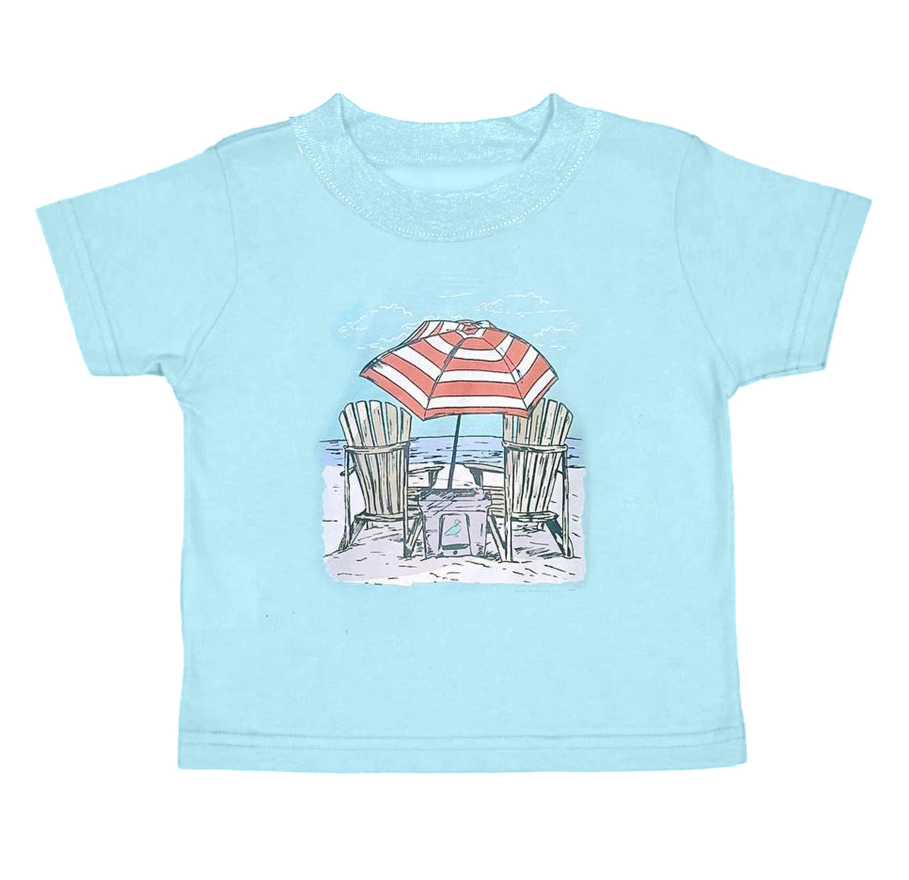 Baby Boys Blue Beach Wear Short Sleeve Tee Shirts Tops Preorder