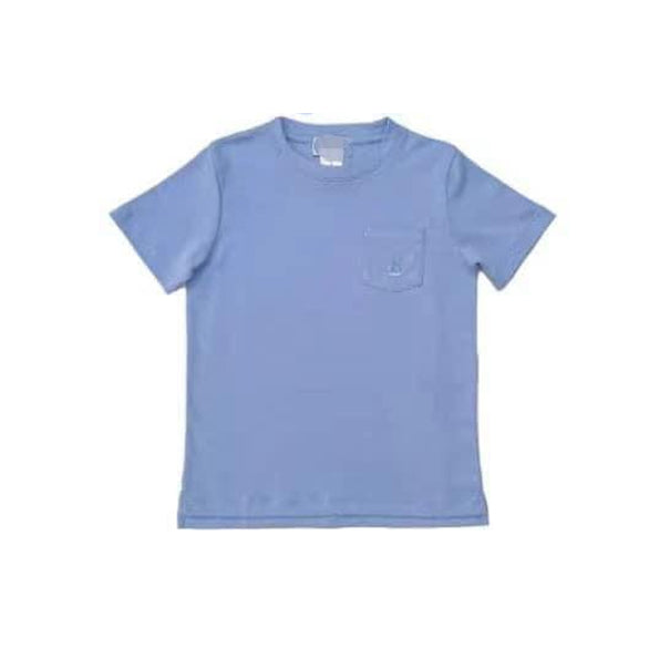 Baby Boys Blue Short Sleeve Tee Shirts Tops Preorder