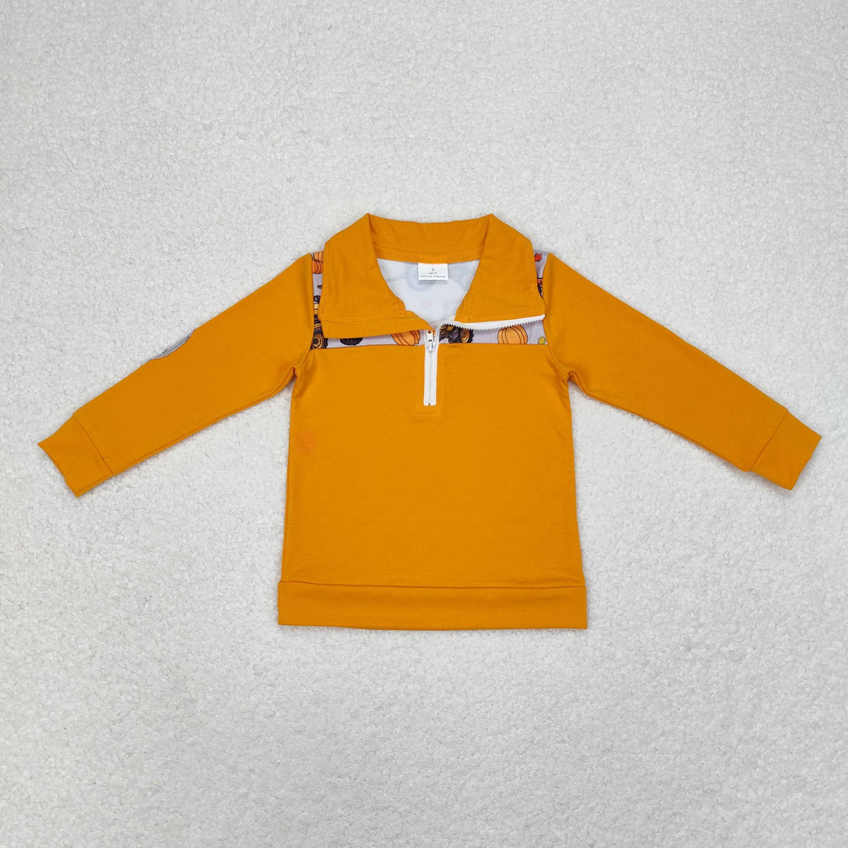 Sibling Baby Boys Long Sleeves Western Camo Aztec Half Zipper Pullovers Top