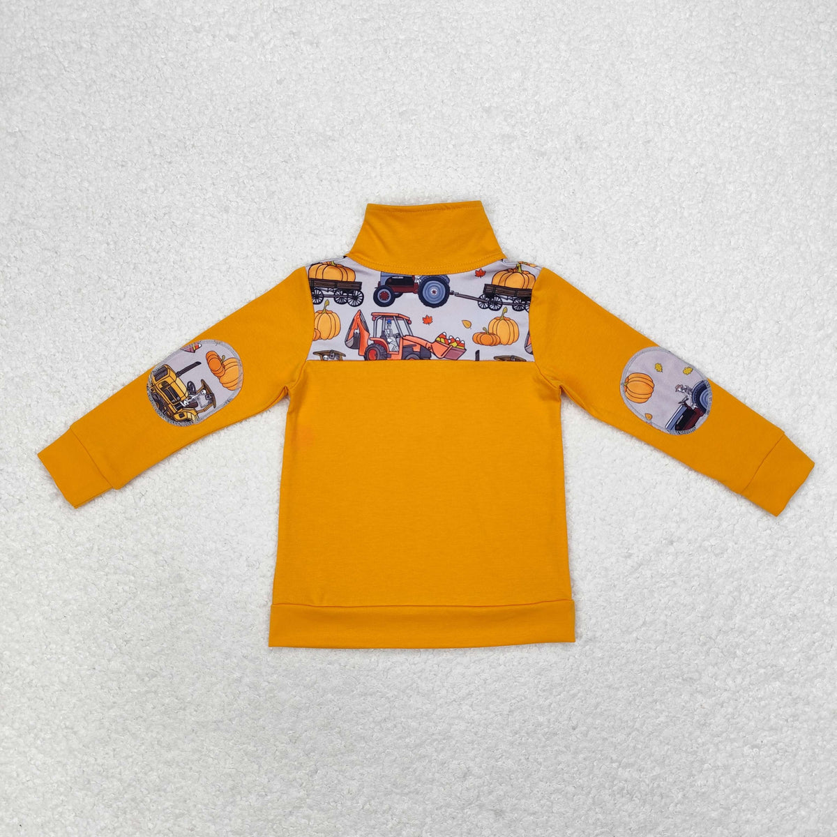 Sibling Baby Boys Long Sleeves Western Camo Aztec Half Zipper Pullovers Top