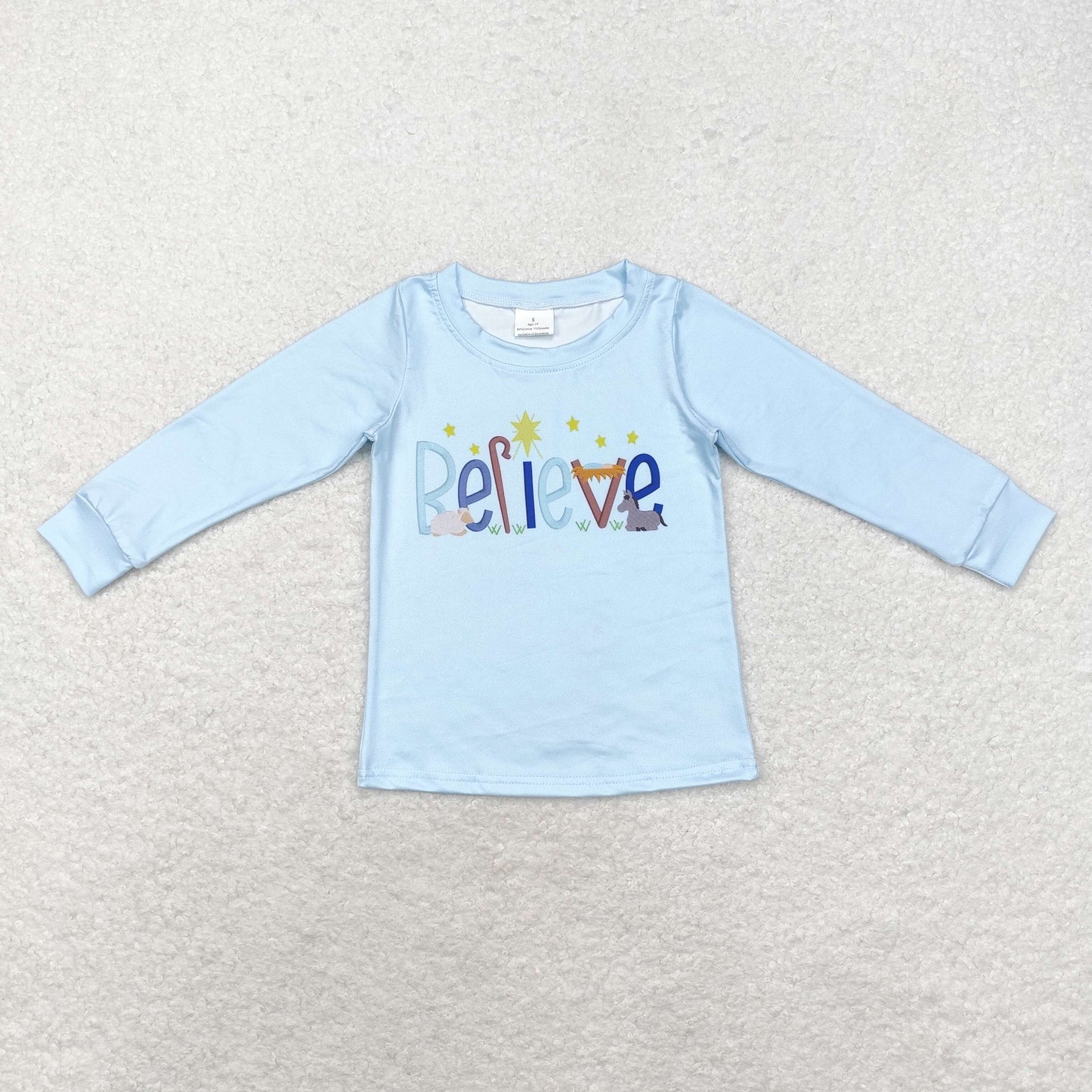 Sibling Baby Boys Girls Christmas Trees Gingerbread Milks Tee Shirts Top