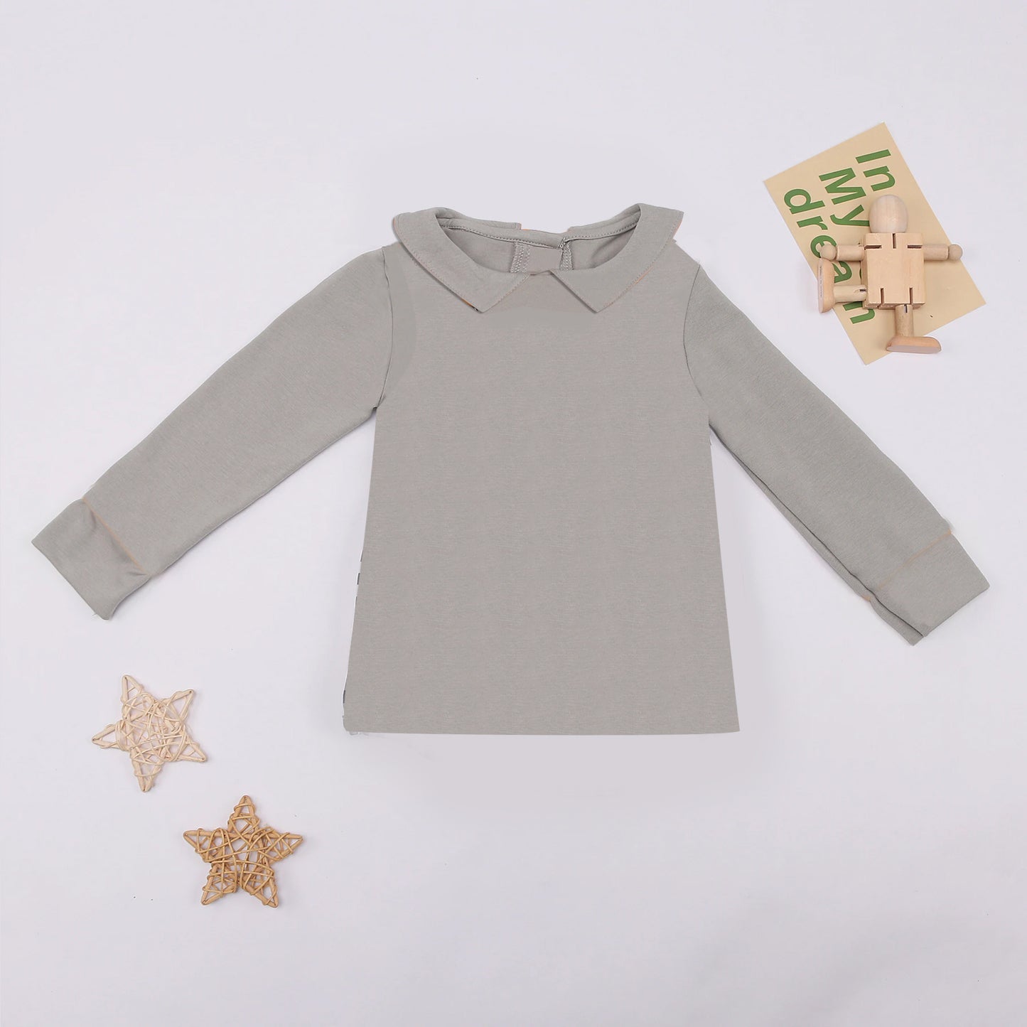 Baby Boys Boys Grey Long Sleeve Tee Shirts Tops Preorder