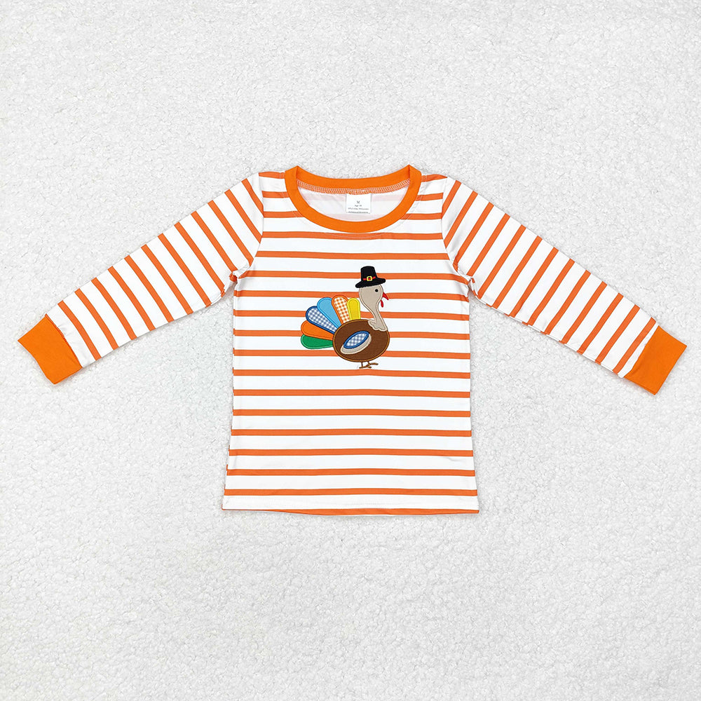 Sibling Boys Girls Thanksgiving Turkey Shirts Boutique Clothes Sets