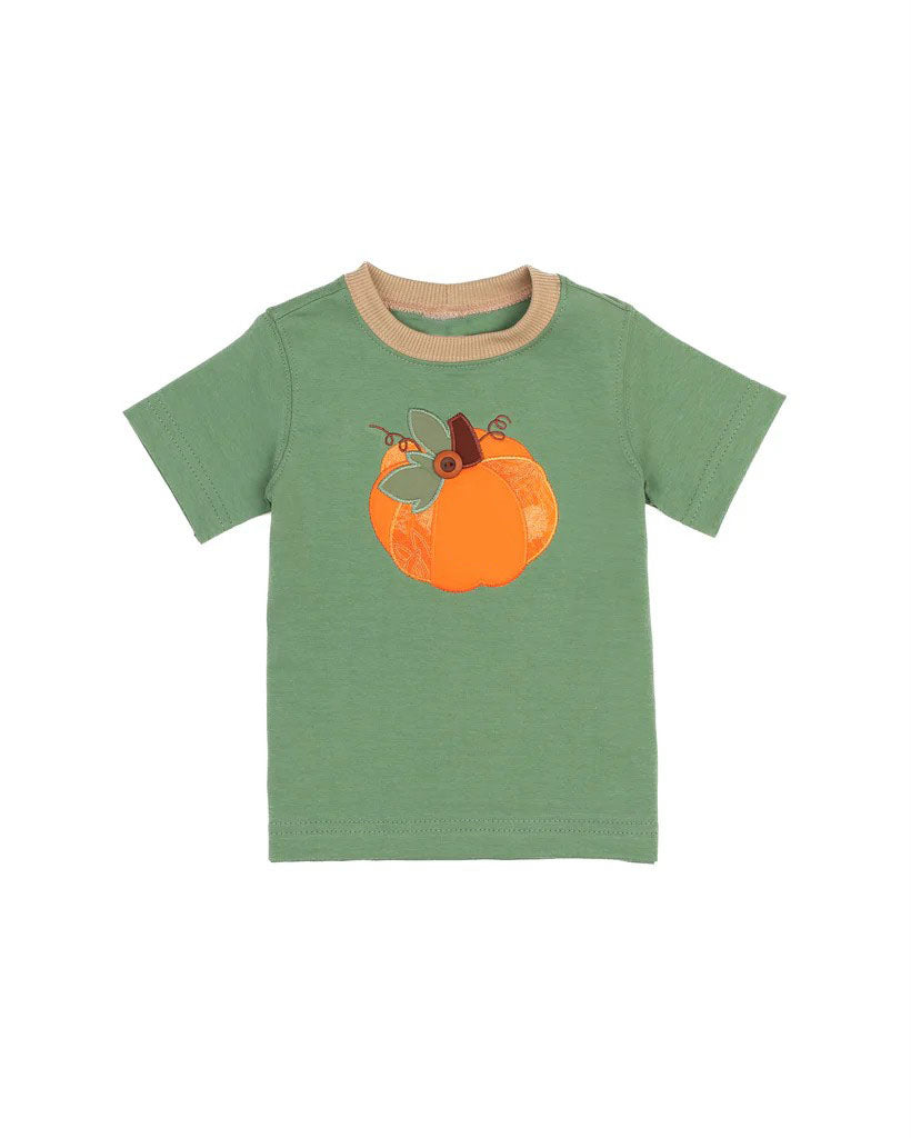 Baby Boys Green Pumpkins Short Sleeve Tee Shirts Tops Preorder