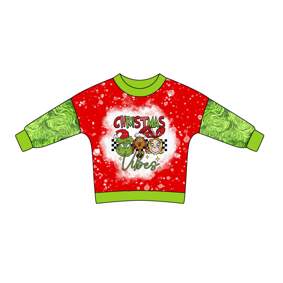 Baby Boys Christmas Green Frog Long Sleeve Tee Shirts Tops Preorder