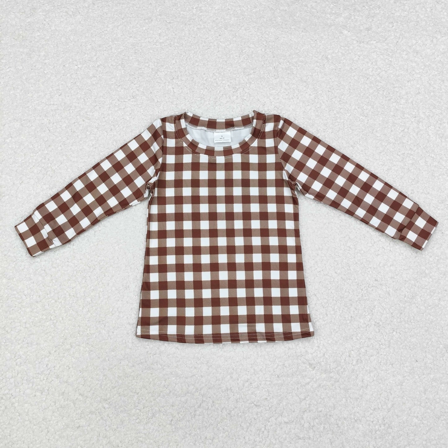 Sibling Baby Boys Girls Turkey Checked Stripe Thanksgiving Tee Shirts Top