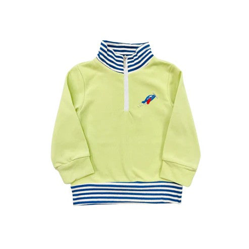 Baby Boys Plane Jet Zip Long Sleeve Pullovers Tops Preorder