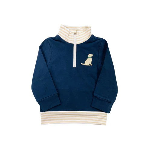 Baby Boys Dog Zip Long Sleeve Pullovers Tops Preorder