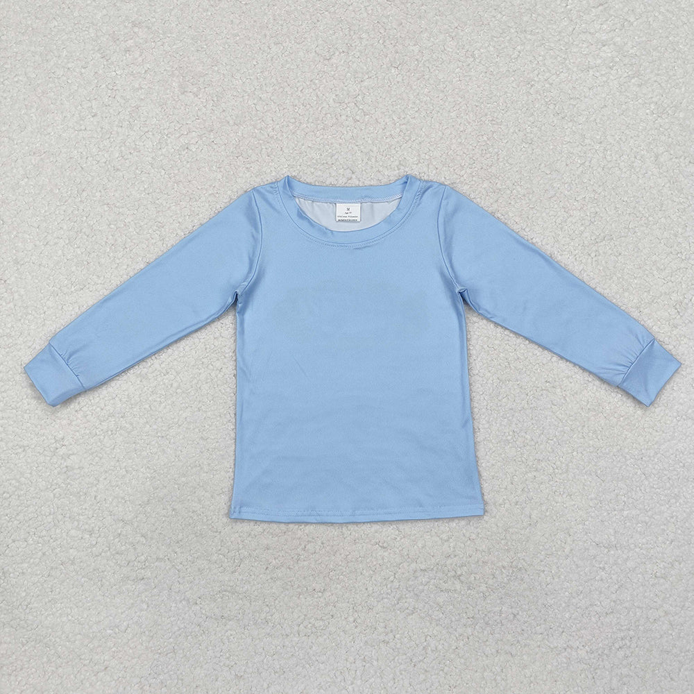 Baby Boys Blue Fishing Long Sleeve Tee Shirts Tops