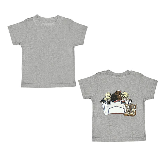 Baby Boys Hunting Dogs Short Sleeve Tee Shirts Tops Preorder