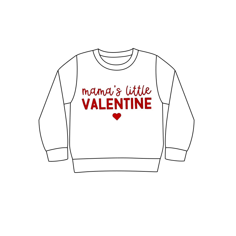 Baby Boys Mama's Little Valentine Tee Shirts Tops Preorder