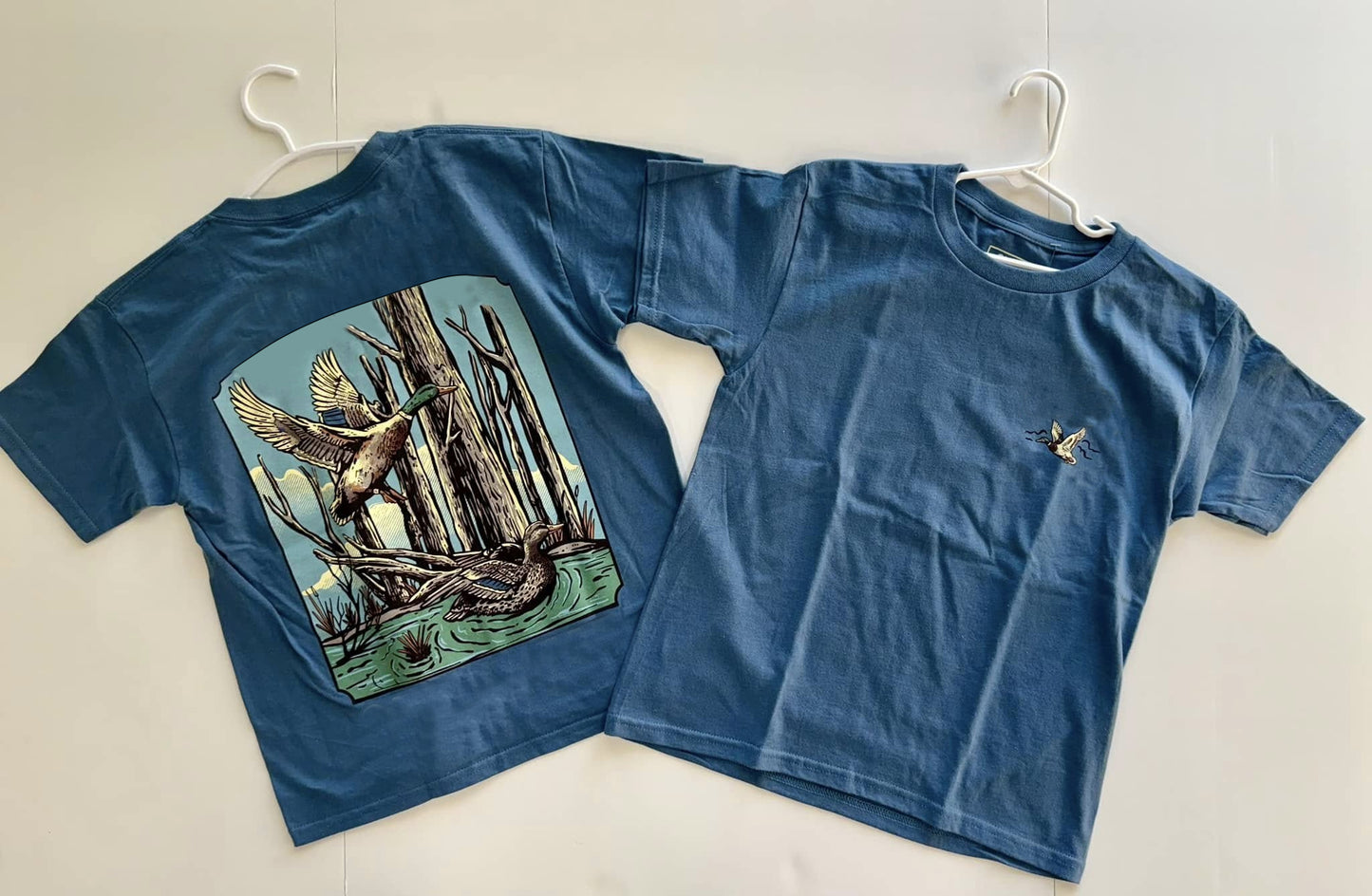 Baby Boys Blue Duck Short Sleeve Tee Shirts Tops Preorder