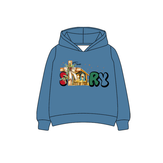 Baby Boys Long Sleeves True Story Hoodies Top Preorder