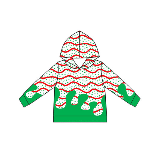 Baby Boys Drip Christmas Trees Hoodies Top Preorder
