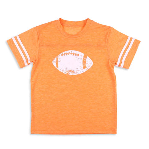Baby Boys Orange Footballs Team Tee Shirts Top Preorder