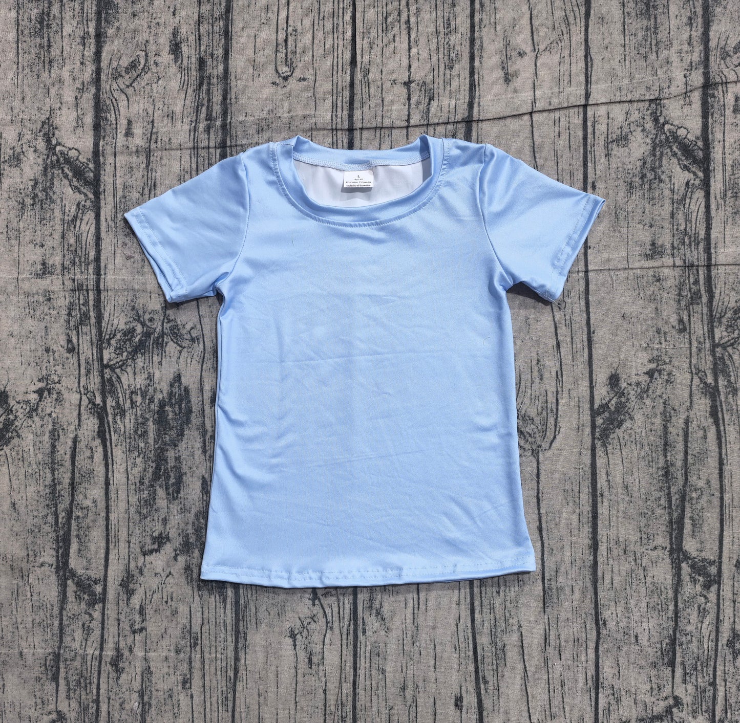 Baby Boys Blue Short Sleeve Dogs Fishing Hunting T-shirts Top