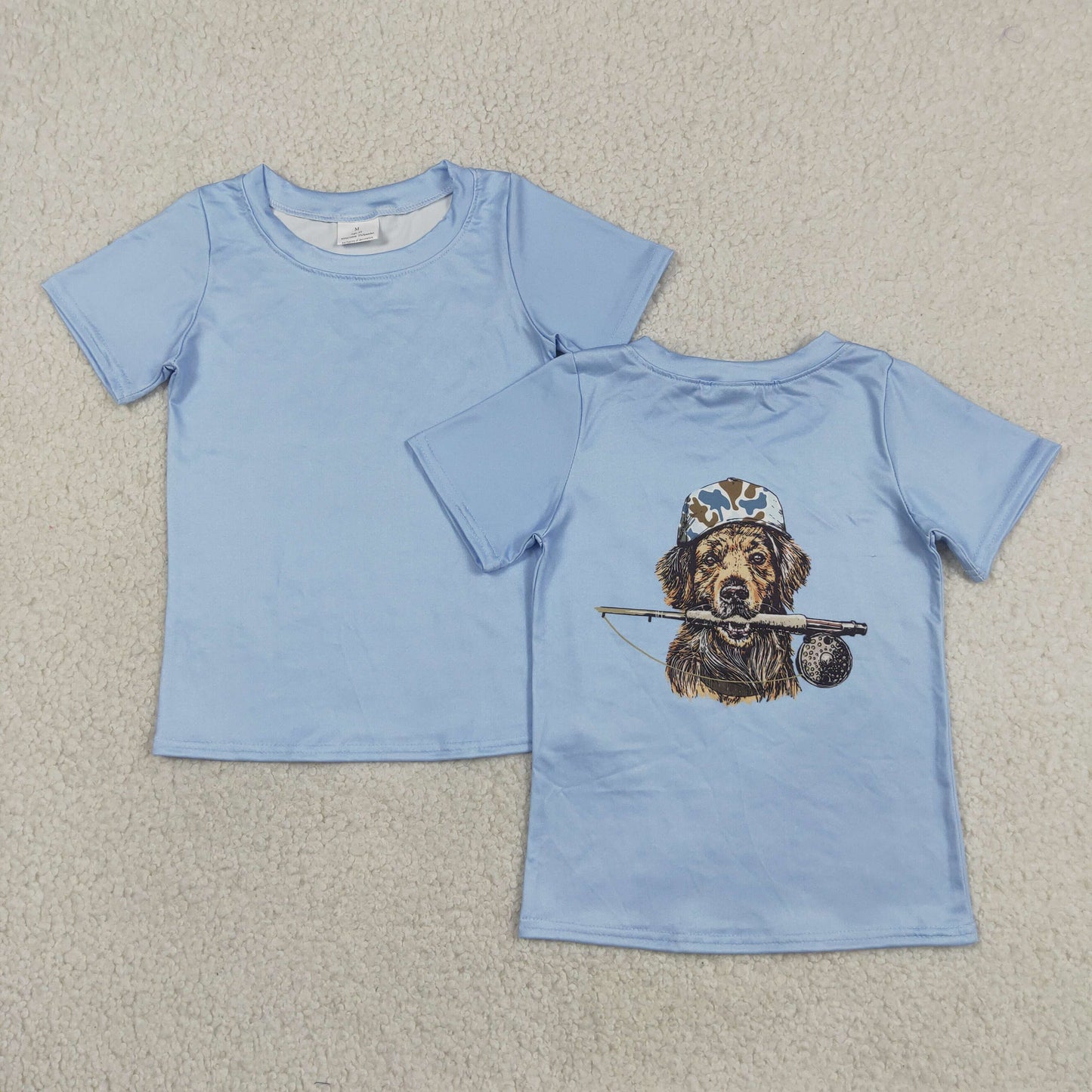 Sibling Baby Boys Dog Fishing Top Camo Pockets Shorts Hunting Clothes Sets