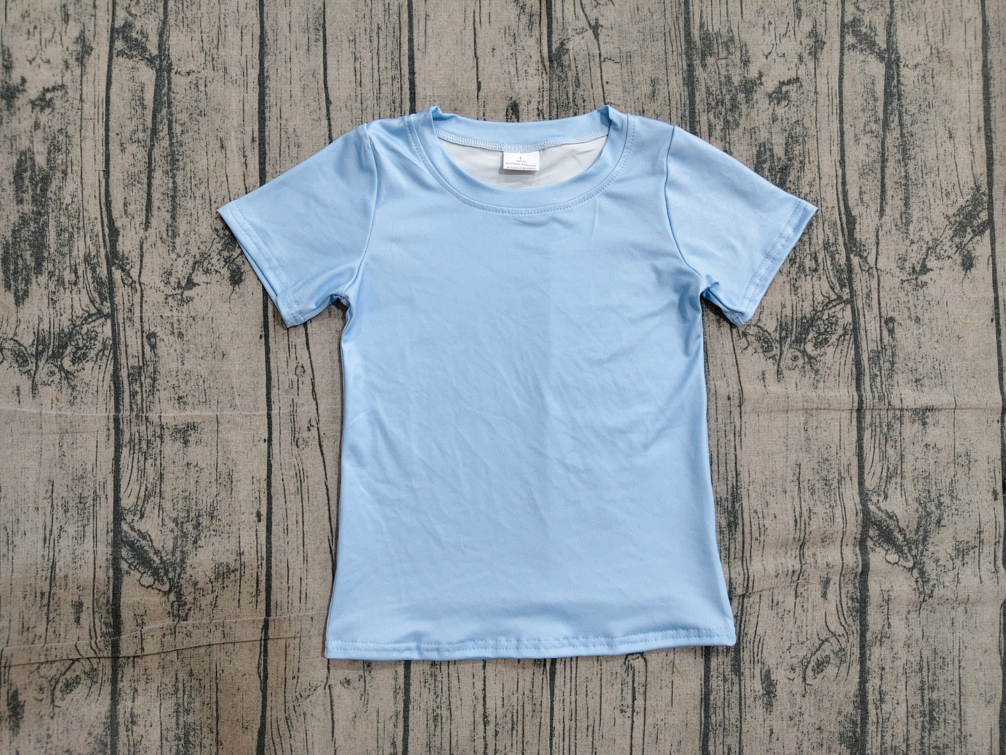 Baby Boys Blue Short Sleeve Back Dog Fishing Hunting T-shirts Top