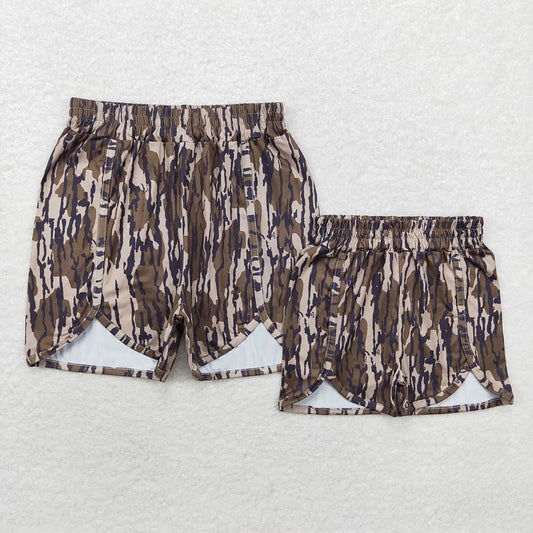 Mommy and Me Baby Girls Southern Wood Camo Summer Shorts Bottoms