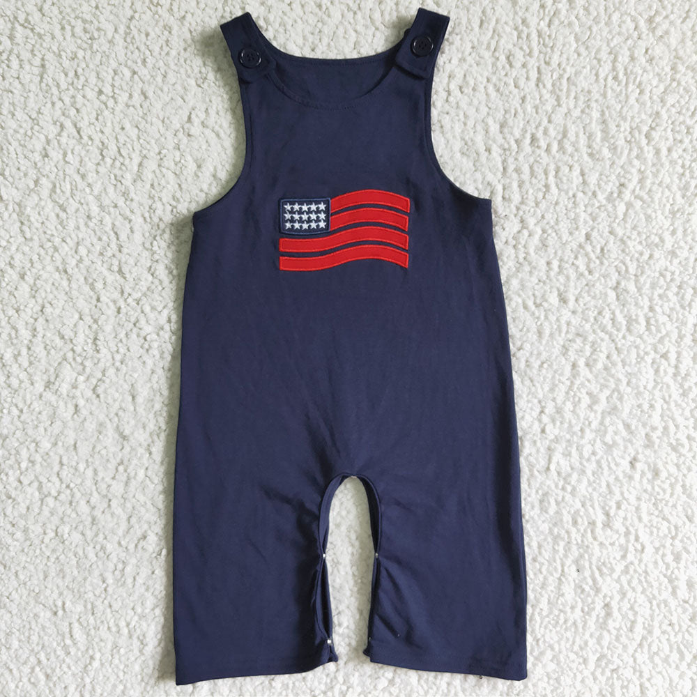Sibling Baby Girls Boys Fourth of July Rompers Dresses Sets
