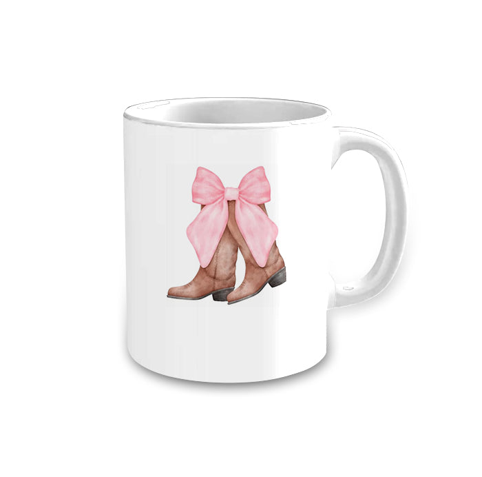 Beautiful Pink Bows Boot Cups Preorde