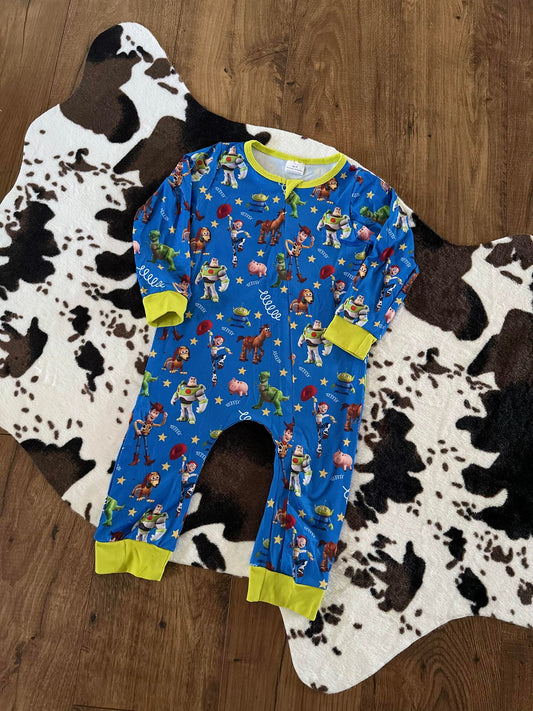 Baby Infants Kids Toys Cartoon Zip Rompers